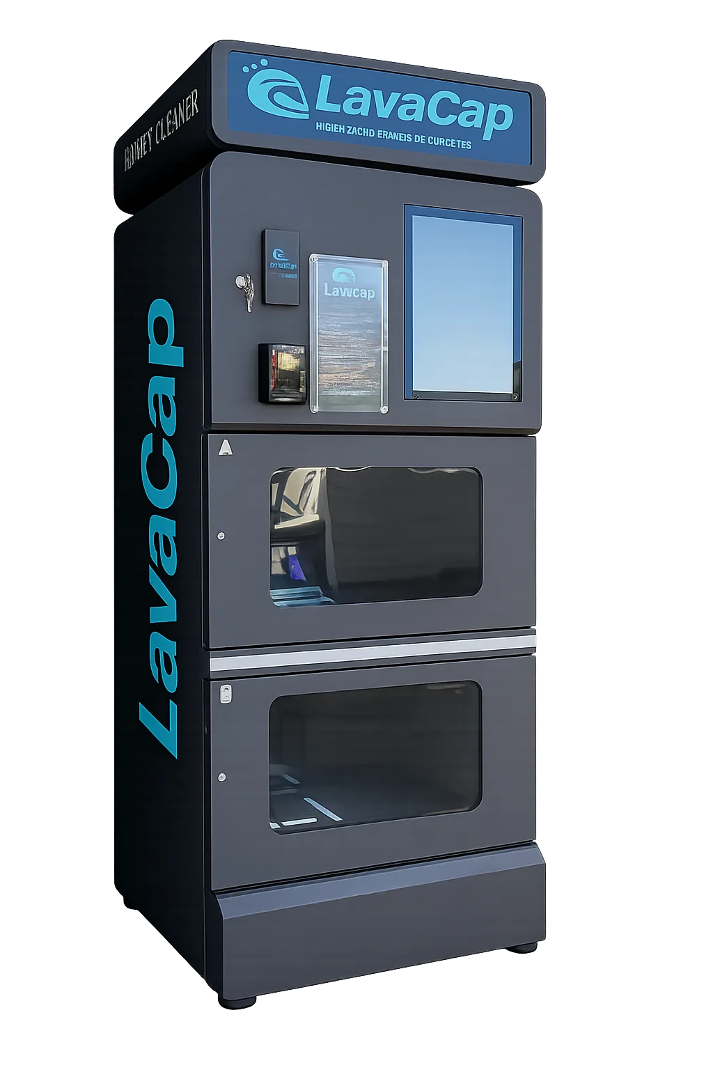 LavaCap machine in a real environment